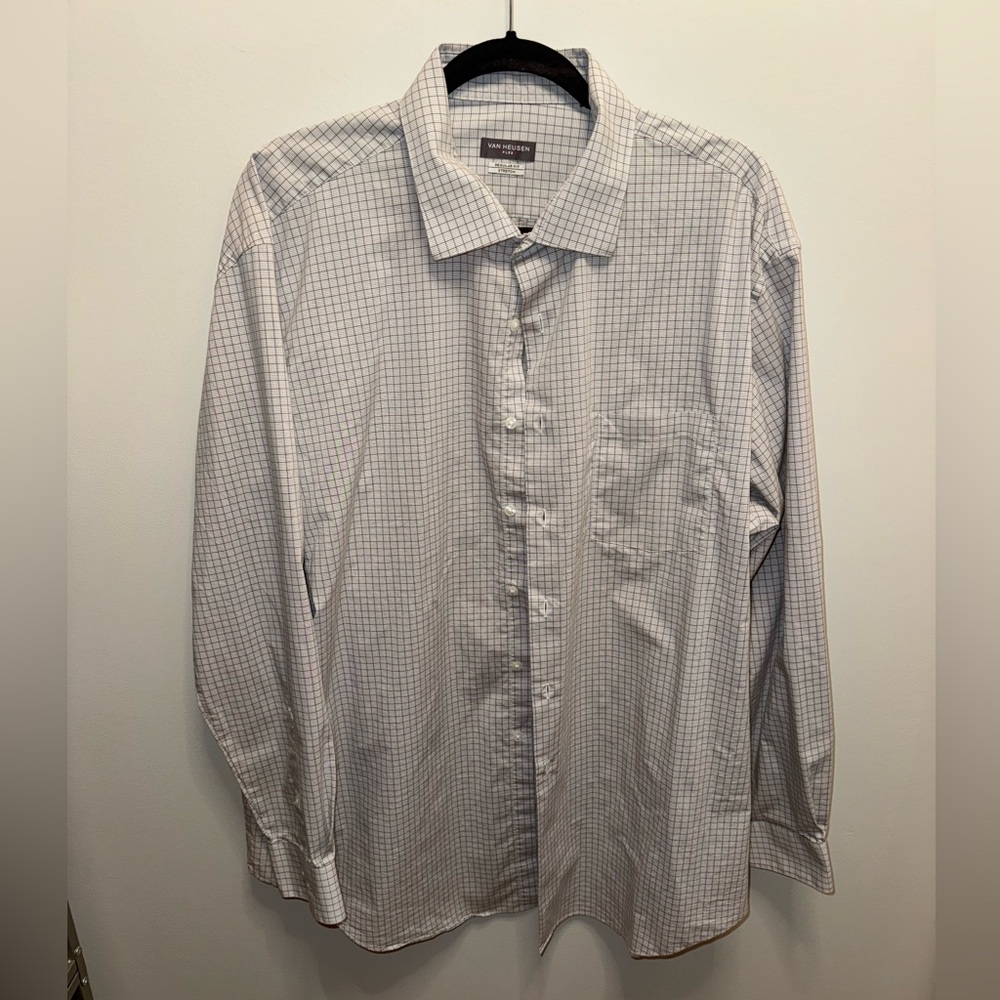 Men’s Van Heusen Long-sleeve Dress Shirt